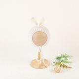 Soft Knitted Angora Floppy Rabbit Ears Bonnet Newborn Photography Props