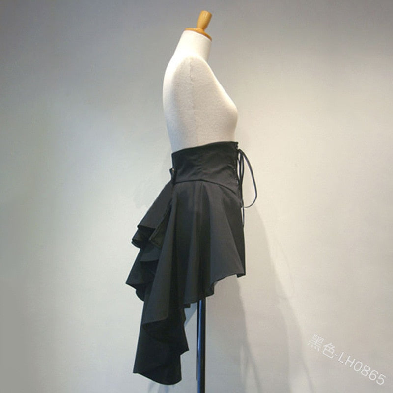 Bustle Skirt Victorian Gothic Steampunk Corset Costume Belt