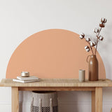 Half Circle Removable Peel and Stick Wall Sticker Wall Decal