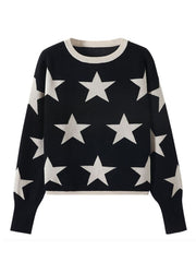 Super Star Pullover Knitted Sweaters