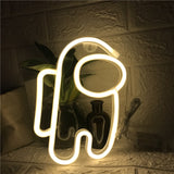 Planets & Astronauts Neon Lights LED Night Lights