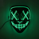 Glowing Cosplay LED Joker Masks
