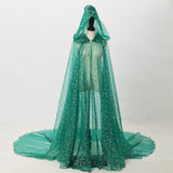 Starry Stars Tulle Hooded Cloaks