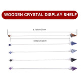 Wooden Crystal Pendulum Display Frame