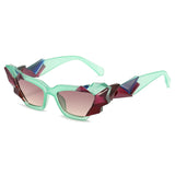 Franny's Fragmented Cat eye Sunglasses