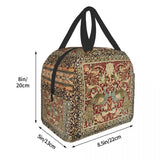 William Morris Print Thermal Insulated Lunch Bag