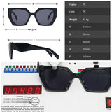 Rainbow Cats Eye Polygon Sunglasses