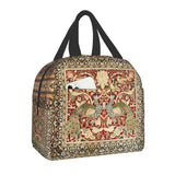 William Morris Print Thermal Insulated Lunch Bag