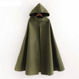Medieval Fashion Sleeveless Hooded Cloak