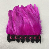 Natural Feather Wrist Cuffs