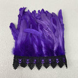 Natural Feather Wrist Cuffs