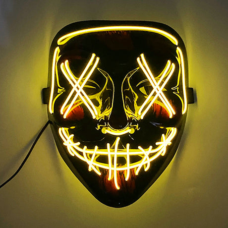 Glowing Cosplay LED Joker Masks