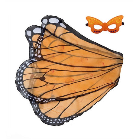 Kids Fairy Butterfly Wings and Masks