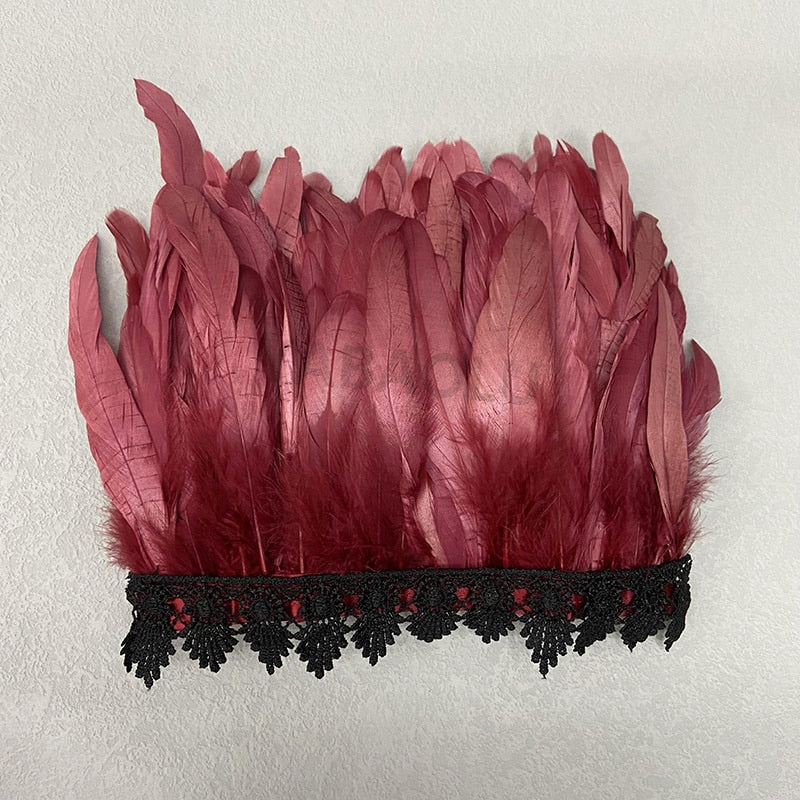 Natural Feather Wrist Cuffs