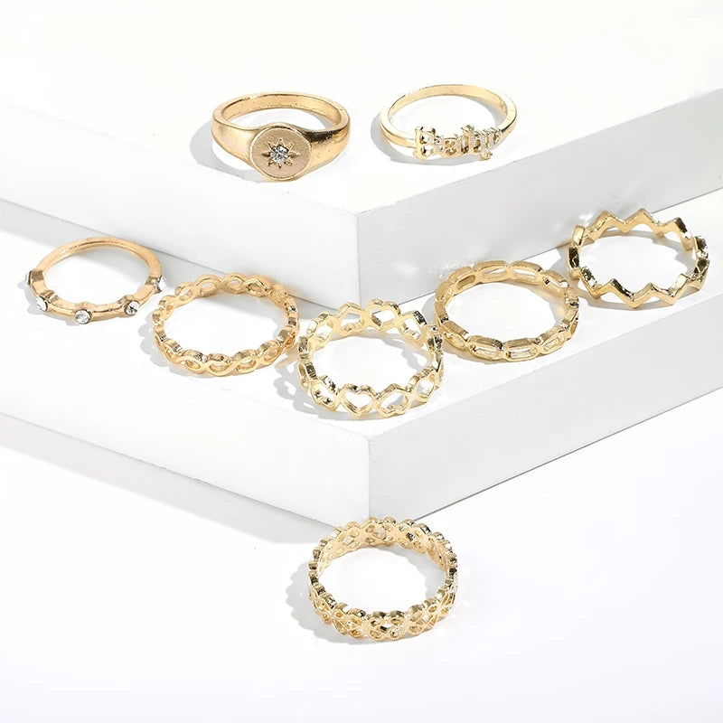 Boho Ring Sets