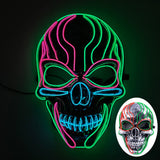 Glowing Cosplay LED Joker Masks