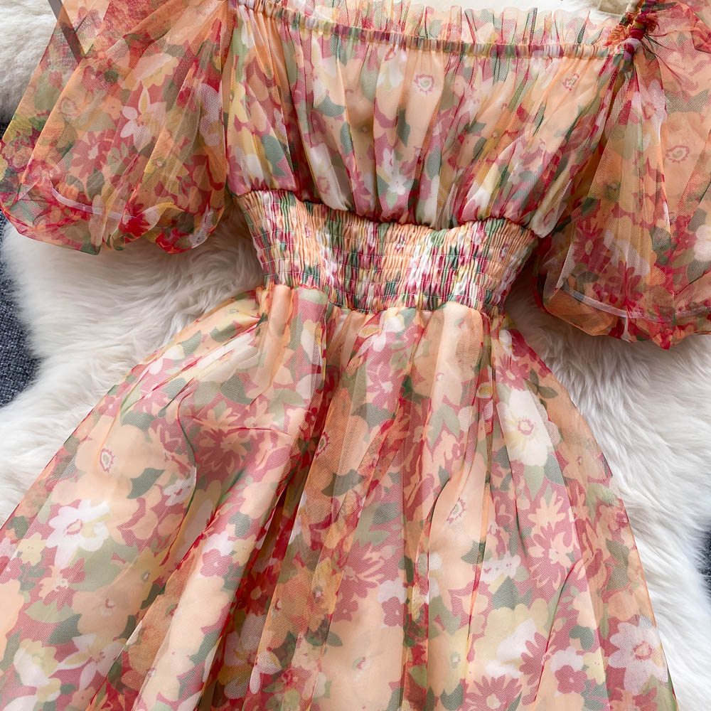 Sweet Florals Midi Dress