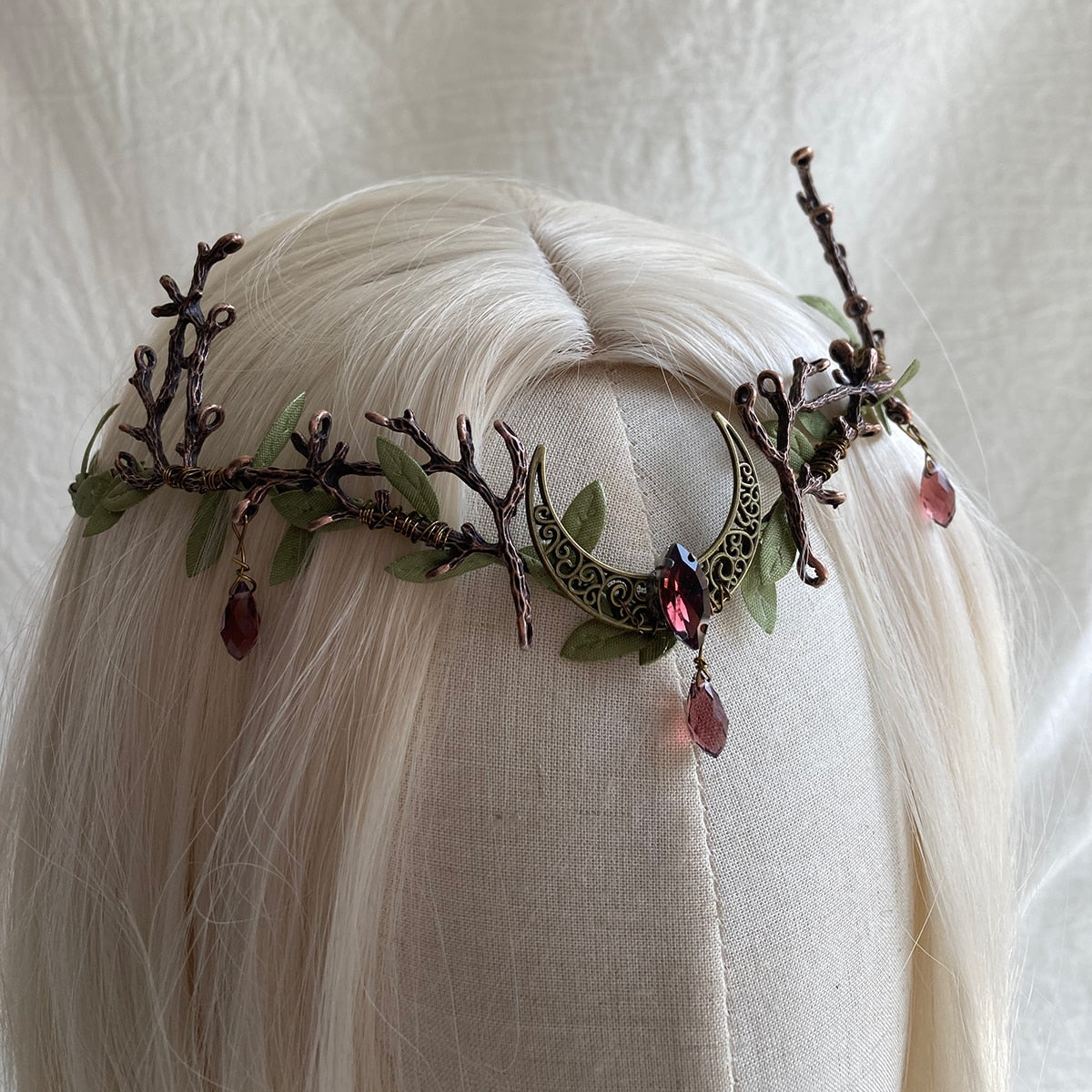 Handmade Woodland Elven Crowns Fairy Goddess Wedding Crown