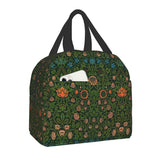 William Morris Print Thermal Insulated Lunch Bag