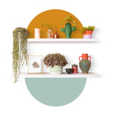 Half Circle Removable Peel and Stick Wall Sticker Wall Decal