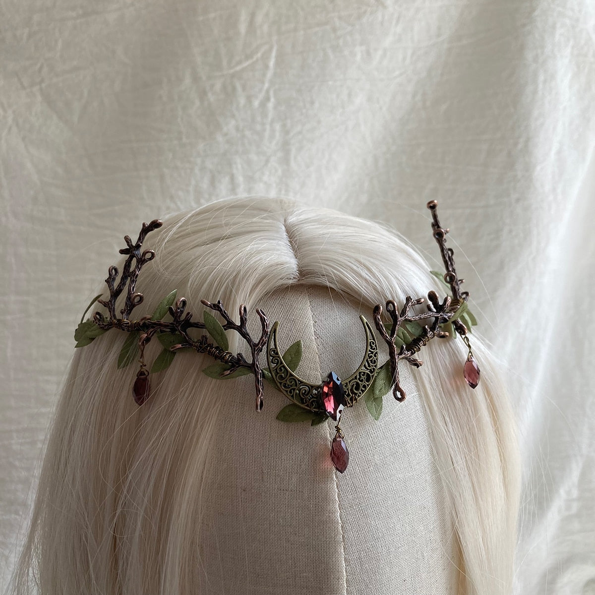 Handmade Woodland Elven Crowns Fairy Goddess Wedding Crown