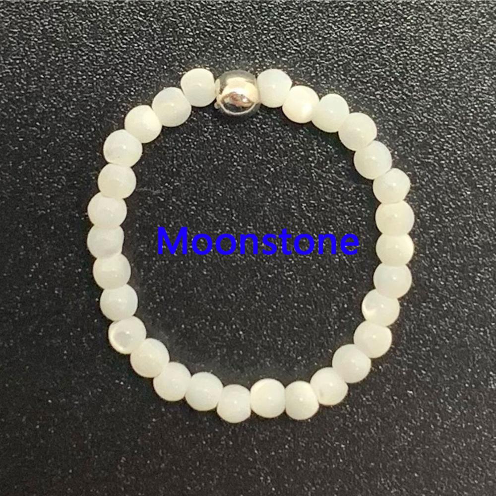 Bohemian Natural Stone Bead Rings