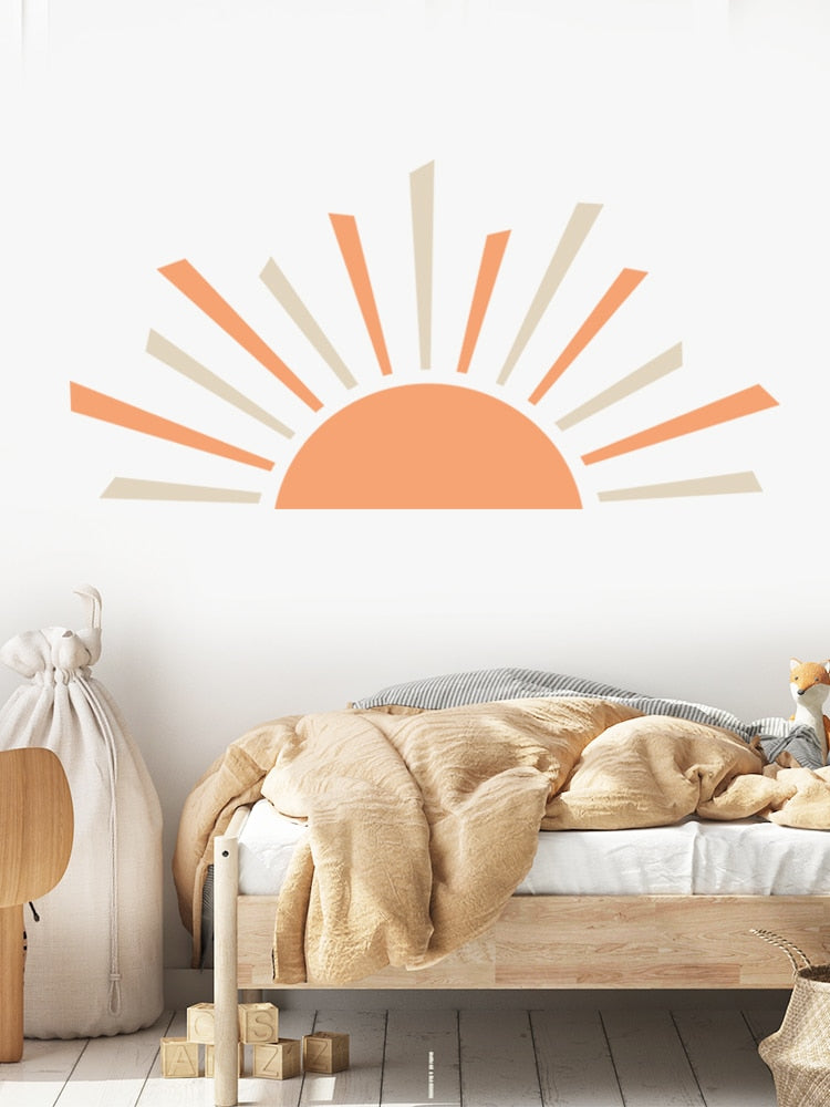 Sunshine Removable Wall Stickers Peel and Stick Vinyl Decals