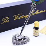 Dream Weaver's Quill Feather Calligraphy Dip Pen Gift Set