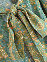 River Moss Boho Short Kimono