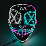 Glowing Cosplay LED Joker Masks