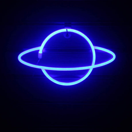 Planets & Astronauts Neon Lights LED Night Lights
