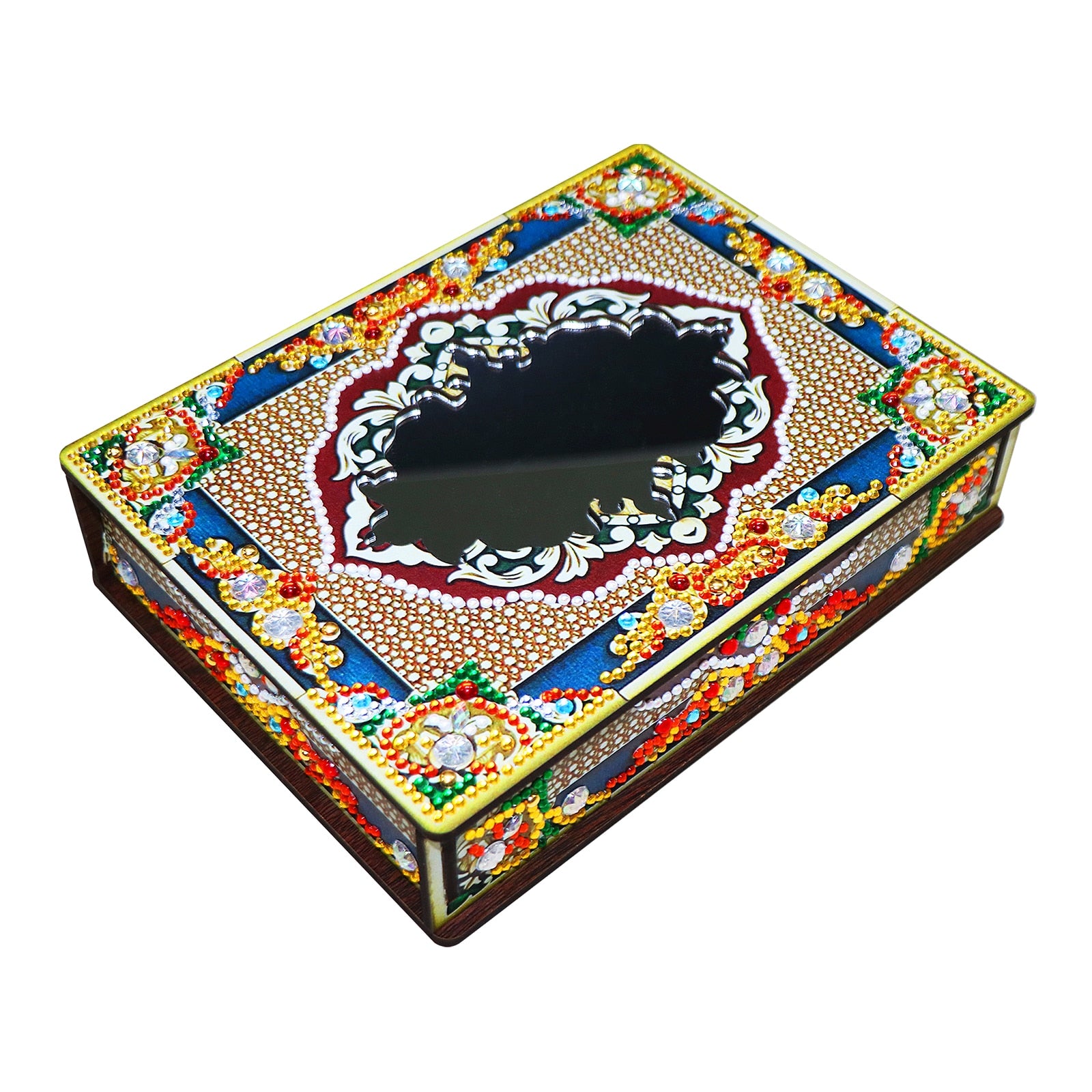 Diamond Painting Wooden Jewellery Box DIY Craft Set