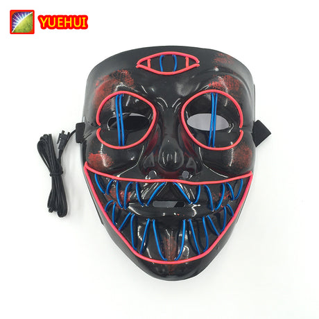 Glowing Cosplay LED Joker Masks