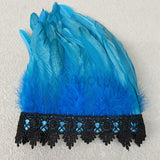 Natural Feather Wrist Cuffs