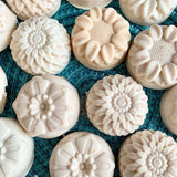 Flower Shaped Silicone Soap Mould DIY Handmade Cake Chocolate Candle Moulds