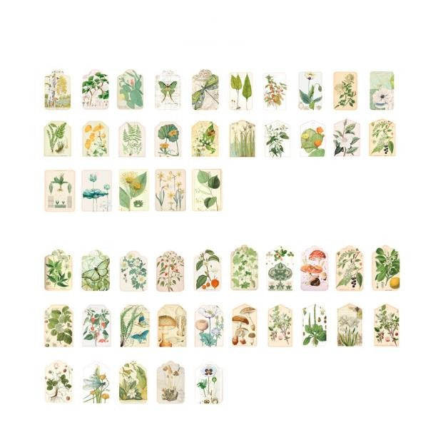 50 Botanical Garden Gift Tags