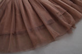 Girls Summer Flower Tulle Lace Dress Photoshoot Dress
