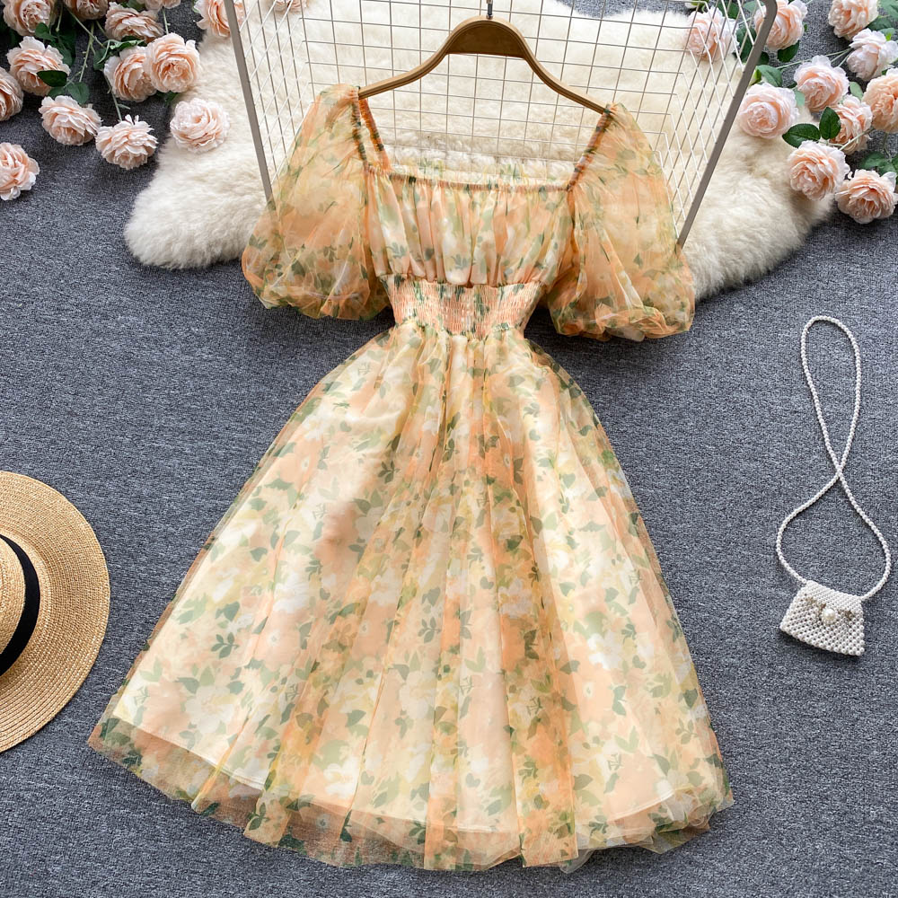 Sweet Florals Midi Dress