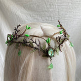 Handmade Woodland Elven Crowns Fairy Goddess Wedding Crown