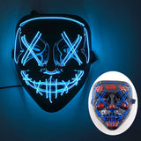 Glowing Cosplay LED Joker Masks