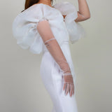 Puff Top Long Gloves