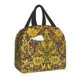 William Morris Print Thermal Insulated Lunch Bag