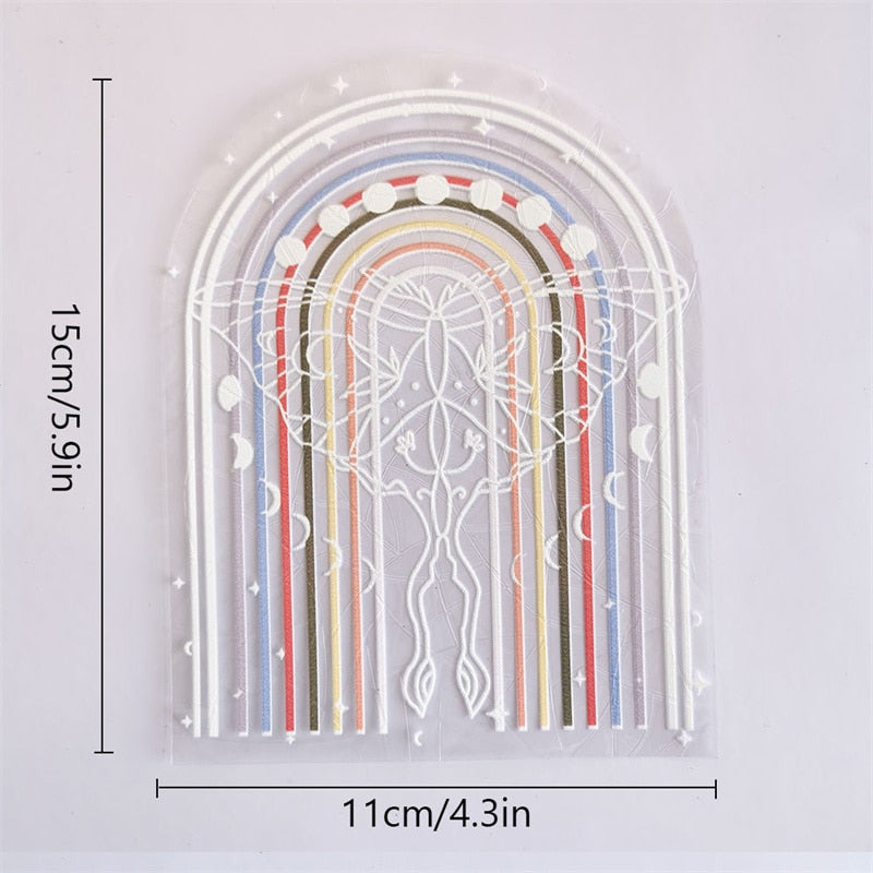 Rainbow Maker Window Stickers DIY Glass Decals Rainbow Prisms Maker