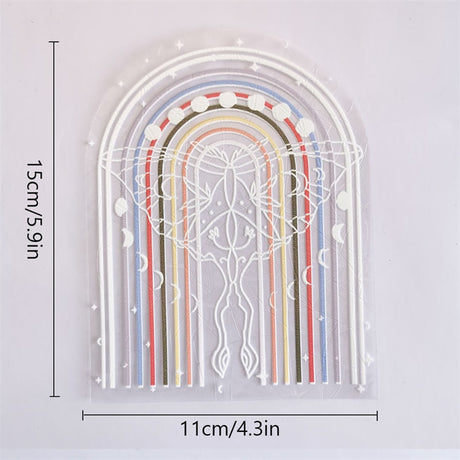 Rainbow Maker Window Stickers DIY Glass Decals Rainbow Prisms Maker