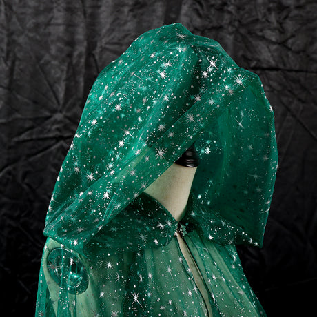 Starry Stars Tulle Hooded Cloaks