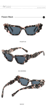 Franny's Fragmented Cat eye Sunglasses