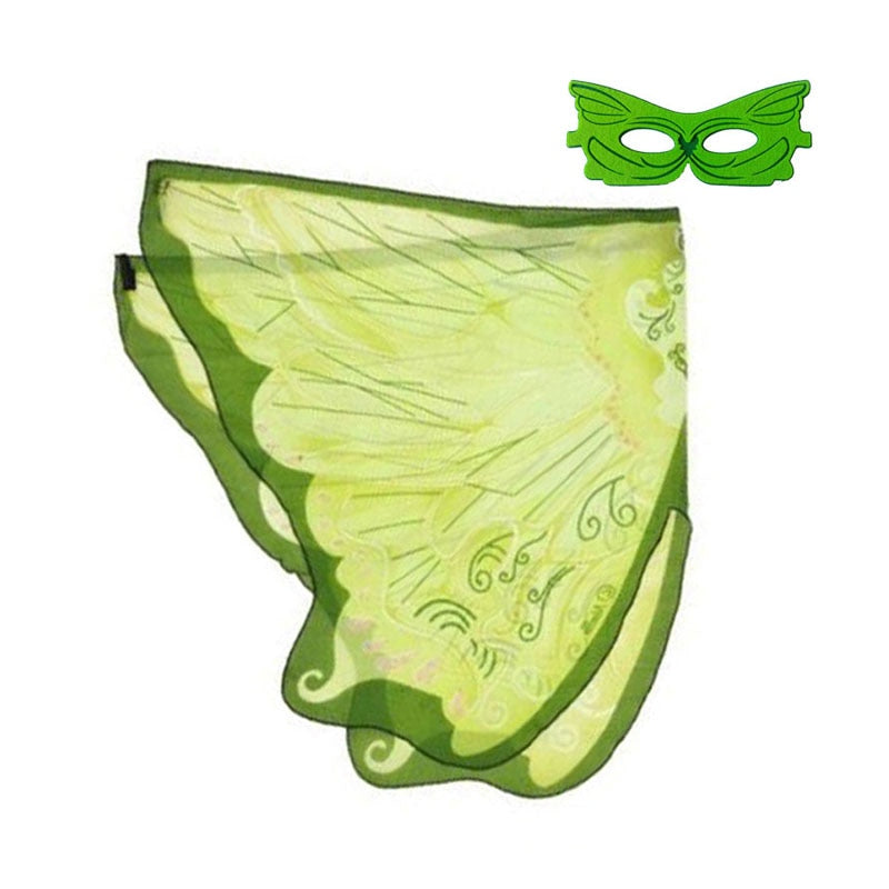 Kids Fairy Butterfly Wings and Masks