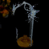 Mermaid Headdress Water Effect Transparent Crystal Headwear