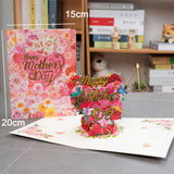 Pop-Up Flower Card 3D Greeting Card