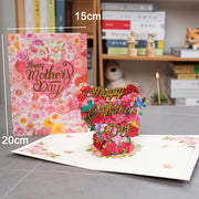 Pop-Up Flower Card 3D Greeting Card